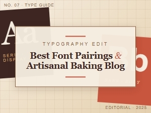 Best Font Pairings for Your Artisanal Baking Brand